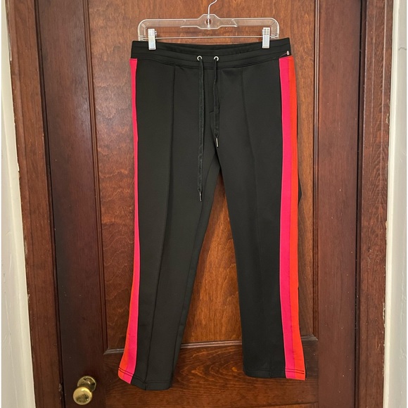 Pam & Gela Cropped Track Pants Size M - Picture 2 of 5